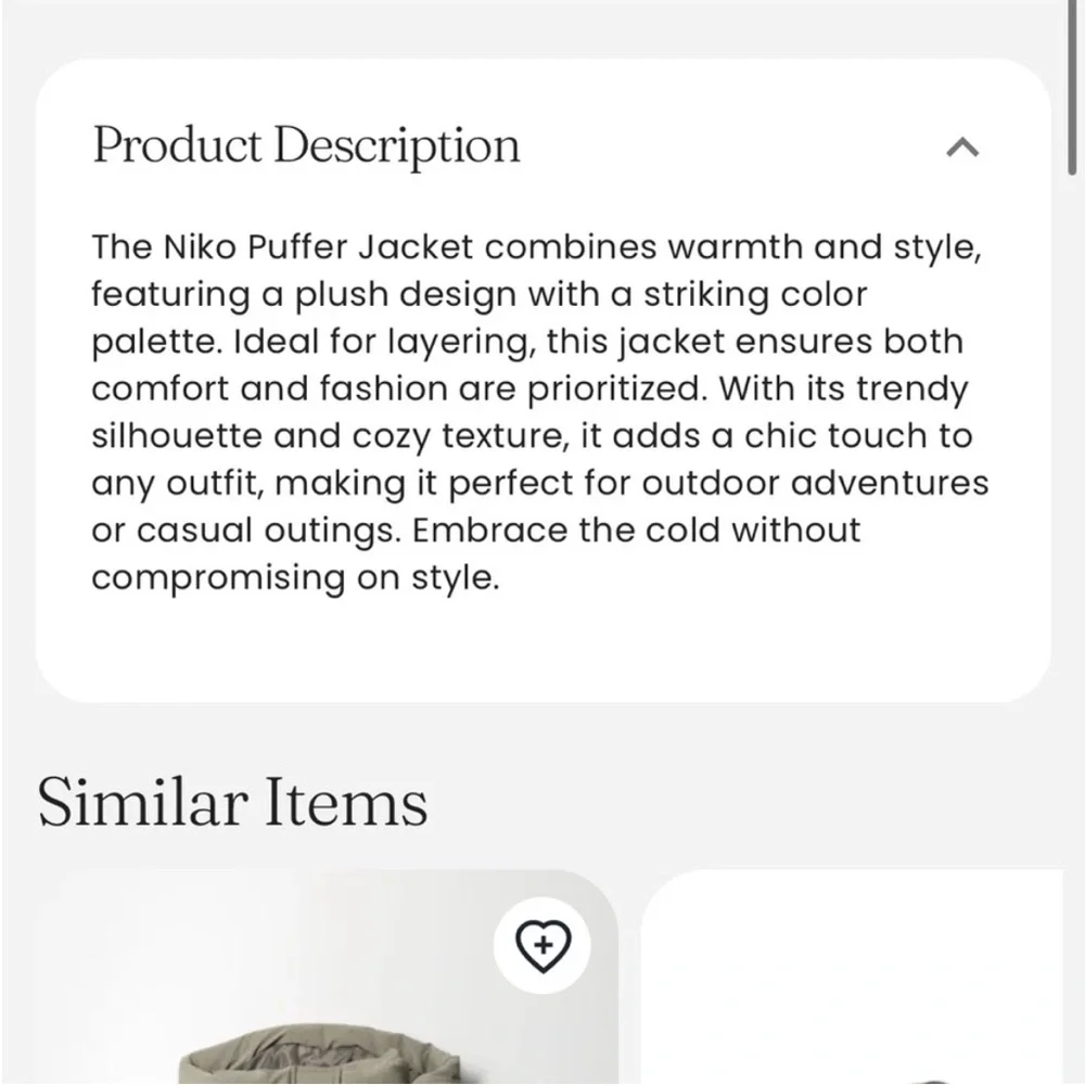 For Love & Lemons Niko Puffer - Picture 8 of 9